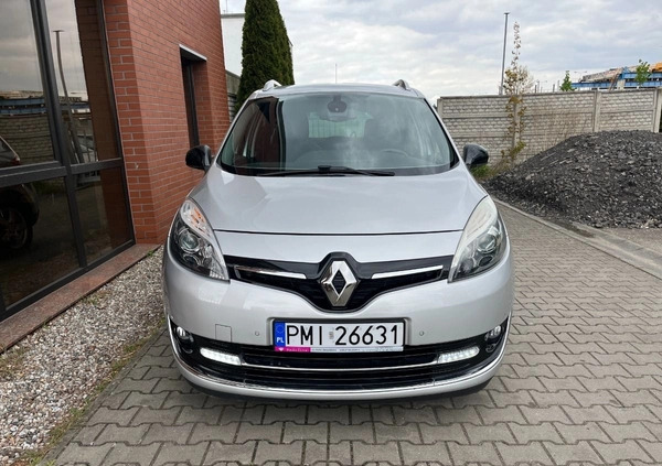 Renault Grand Scenic cena 29900 przebieg: 160000, rok produkcji 2013 z Wieluń małe 352